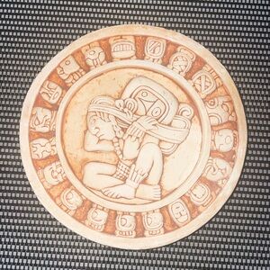 Aztec Mayan Zodiac Calendar w/ Fortune Teller 5.25”